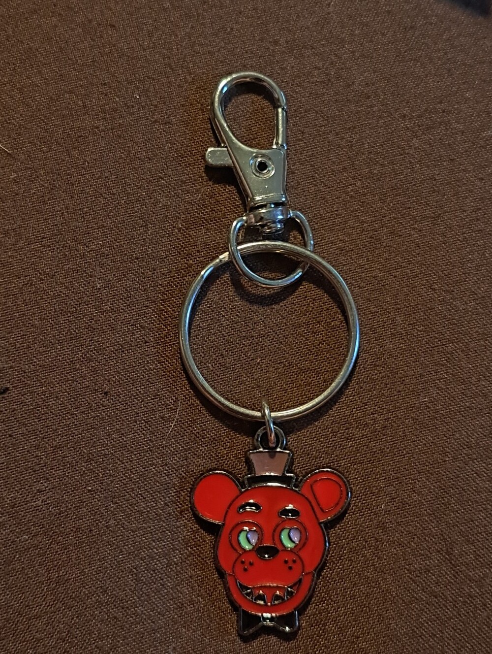 Freddy FNAF Keyring - Picture 2 of 3